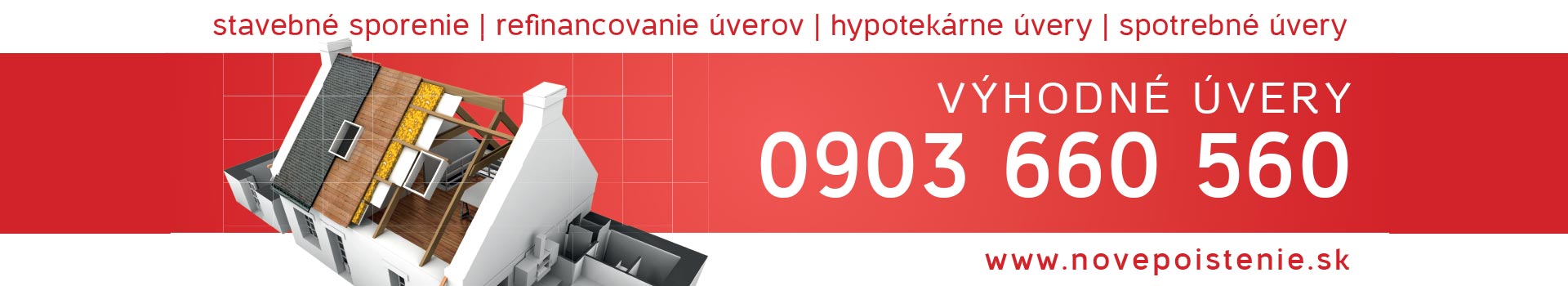 Stavebné sporenie, hypotéky, úvery